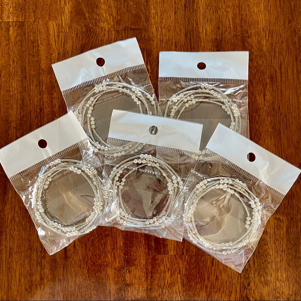 Bracelets (5) Party Favor Incentive Gift